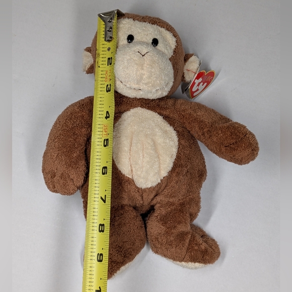 TY Pluffies 10" Dangles the Monkey Stuffed Animal w/tag-1st/Original 2002 - Picture 6 of 15